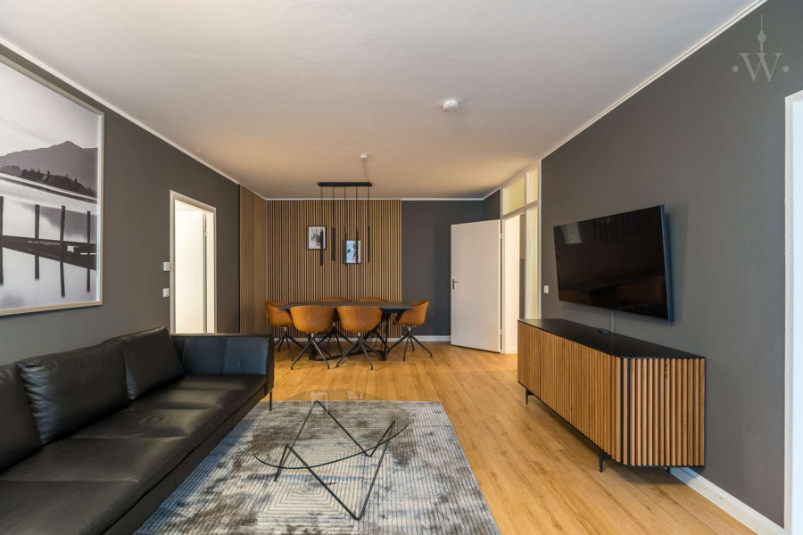 Exklusive 3-Zimmer-Wohnung – möbliertes Apartment in ruhiger Hinterhoflage, 10969 Berlin, Kreuzberg