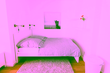 Schlafbereich - Unser gemütliches 1-Zimmer-Apartment in ruhiger Lage