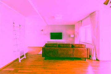 Wohnzimmer - Lichtdurchflutete 3-Zimmer-Wohnung mit Blick über Berlin – große Dachterrasse