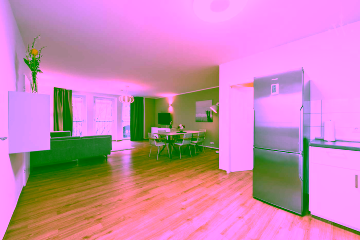 Wohnzimmer - Exklusive 3-Zimmer-Wohnung mit Balkon im Herzen Berlins