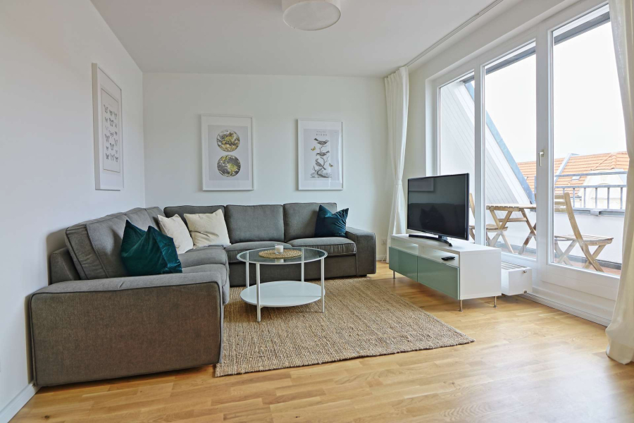 Möblierte 2 Zimmer Dachgeschoss-Wohnung im angesagten Szenebezirk Prenzlauer Berg, 10437 Berlin, Prenzlauer Berg