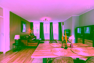 Wohnzimmer - Bezauberndes 3-Zimmer-Apartment am Checkpoint-Charlie