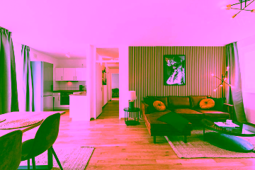 Wohnzimmer - Bezauberndes 3-Zimmer-Apartment am Checkpoint-Charlie