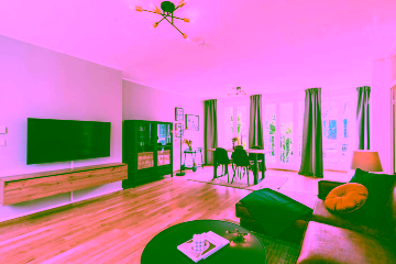 Wohnzimmer - Bezauberndes 3-Zimmer-Apartment am Checkpoint-Charlie