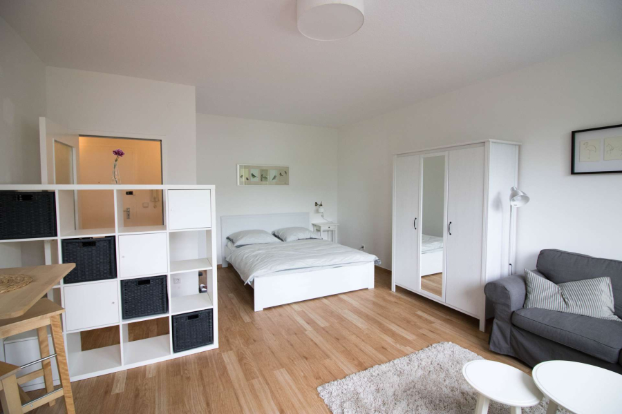 Schönes möbliertes 1-Zimmer-Apartment im grünen Schöneberg, 10825 Berlin, Schöneberg