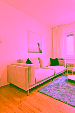 Wohnbereich - Unser schönes 1-Zimmer-Apartment mit Balkon