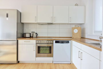 Küche - Modernes 2-Zimmer-Apartment über den Dächern Berlins