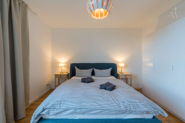 Schlafzimmer - Unser möbliertes 2-Zimmer-Apartment mit Ausblick auf das Schloss Charlottenburg