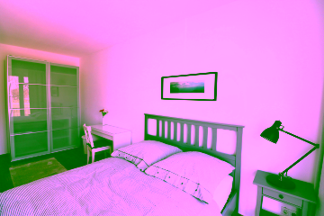 Schlafzimmer - 3-Zimmer Wohnung mit Blick auf das Schloss Charlottenburg