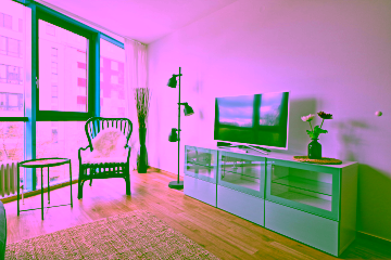 Wohnzimmer3 - Möblierte 4-Zimmer-Wohnung nahe des Potsdamer Platzes