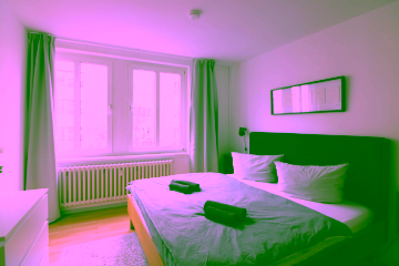 Schlafzimmer - Moderne 3-Zimmer-Wohnung mit großem Balkon