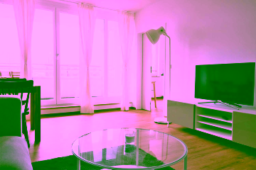 Wohnzimmer - Charmant möblierte 2-Zimmer-Wohnung in Mitte