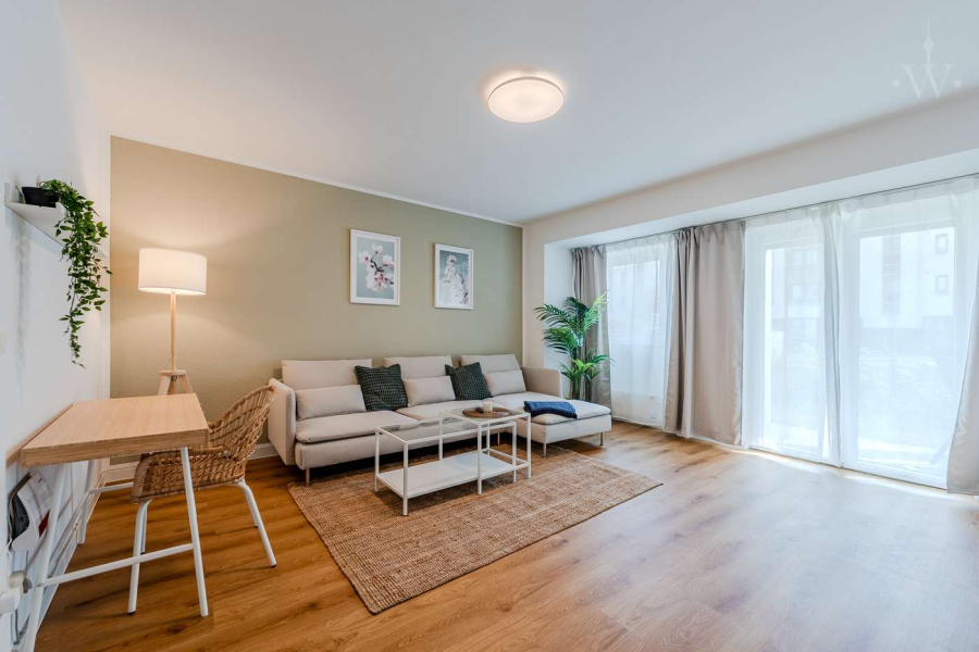 Lichtdurchflutete, stilvoll möblierte 2-Zimmer-Wohnung in Charlottenburg, 10585 Berlin, Charlottenburg