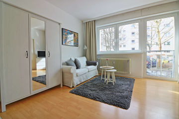 Sitzecke2 - Helles 1-Zimmer-Apartment in bester Berliner Lage