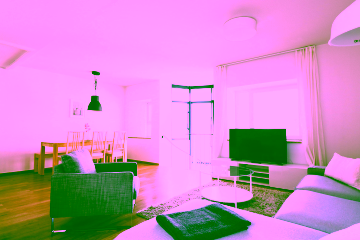 Wohn- und Essbereich - Modern möblierte 3-Zimmer-Maisonette-Wohnung im Herzen Berlins