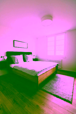 Schlafzimmer - Wundervoll möblierte 2-Zimmer-Wohnung in Berlin-Mitte