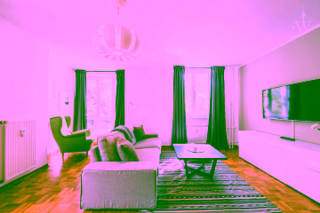 Wohnzimmer - Exklusive 3-Zimmer-Wohnung unweit des Bergmannkiez